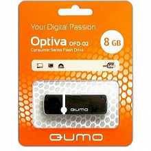 Флешка Qumo Optiva 02 8 Гб синяя 2