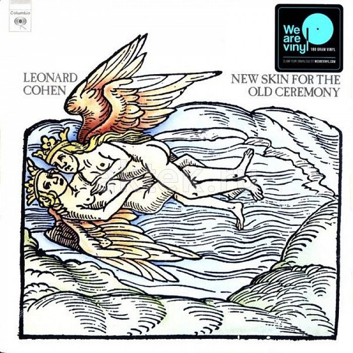 Виниловая пластинка LEONARD COHEN - NEW SKIN FOR THE OLD CEREMONY 180 GRAM BLACK VINYL 12"