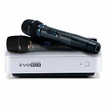 Караоке система с микрофонами Studio Evolution EVOBOX Plus Silver с годовым обновлением