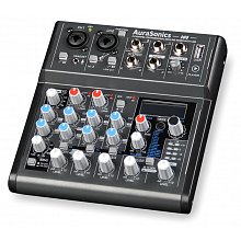 AuraSonics K4 компактный микшерный пульт 2 мик.+1