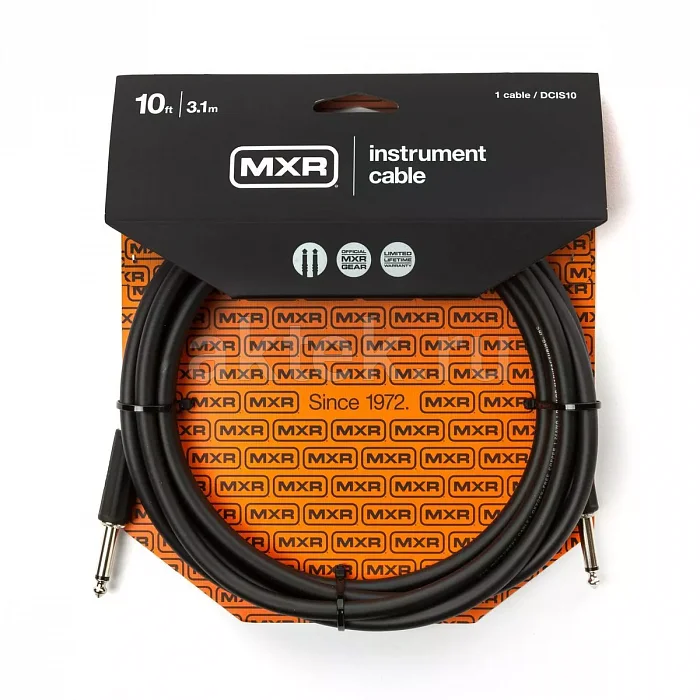 MXR DCIS10 инструментальный кабель, 3,1 м, спиральный экран