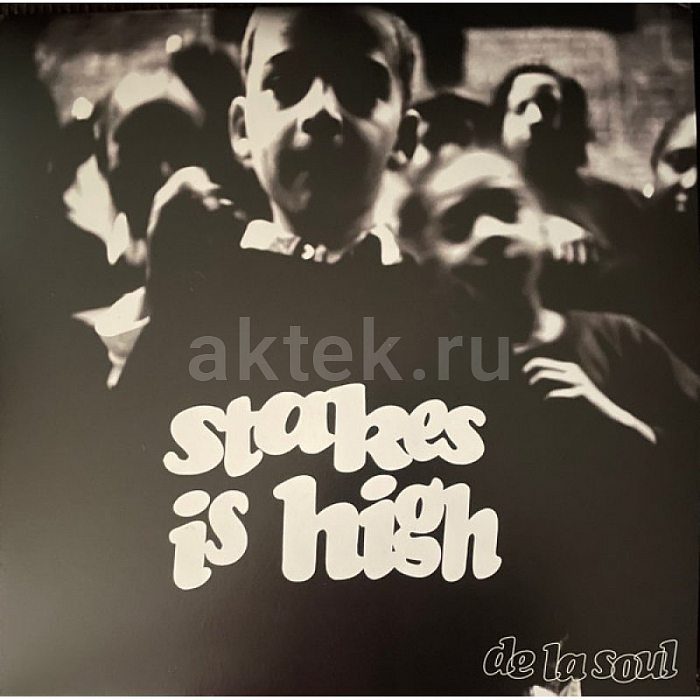 Виниловая пластинка DE LA SOUL - STAKES IS HIGH BLACK VINYL 12"