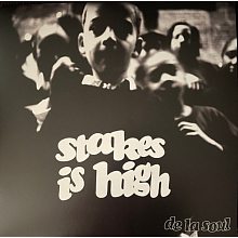 Виниловая пластинка DE LA SOUL - STAKES IS HIGH BLACK VINYL 12"