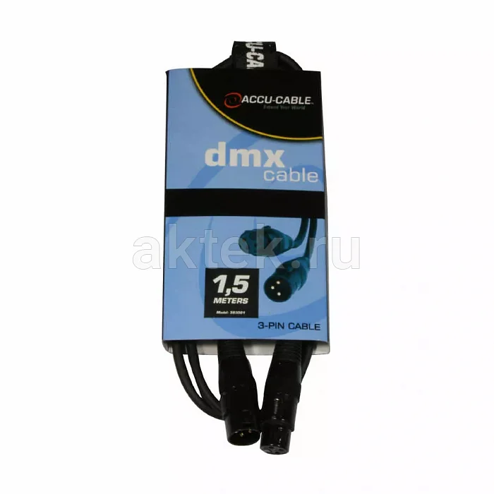 ADJ AC-DMX3/1,5 кабель DMX, 1.5 м