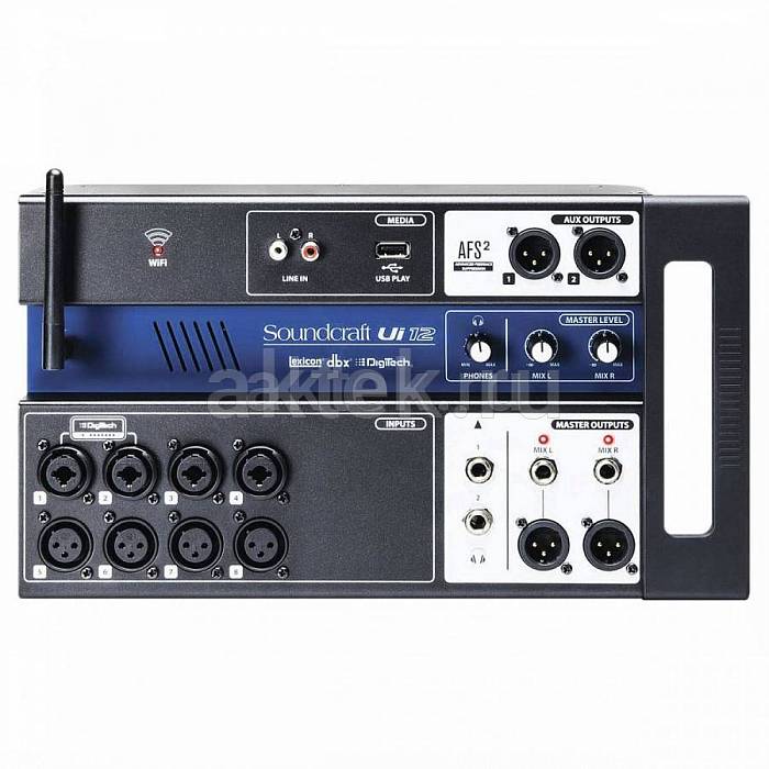 Беспроводной цифровой микшер SOUNDCRAFT Ui12 3