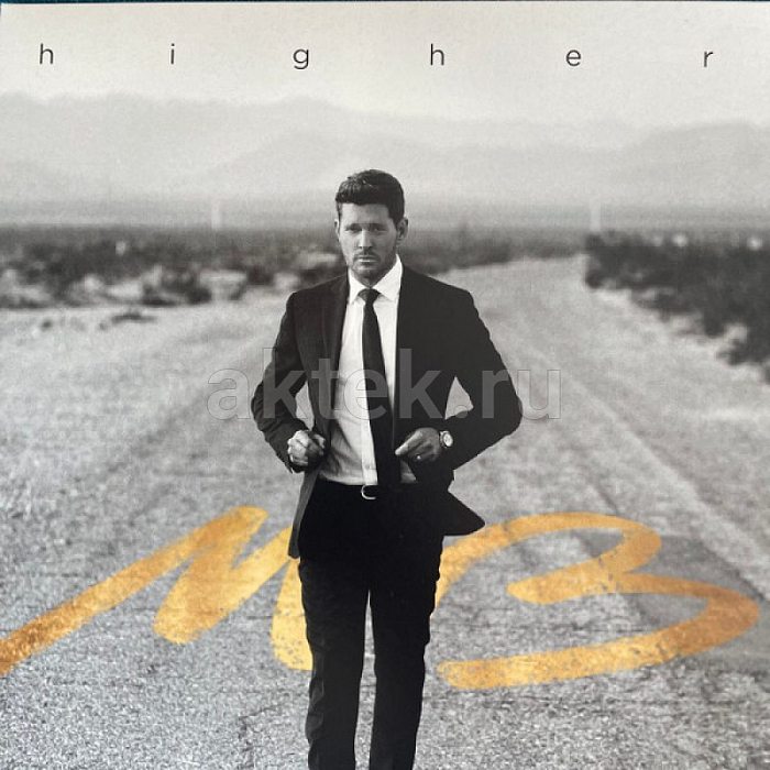 Виниловая пластинка MICHAEL BUBLE - HIGHER BLACK VINYL 12"