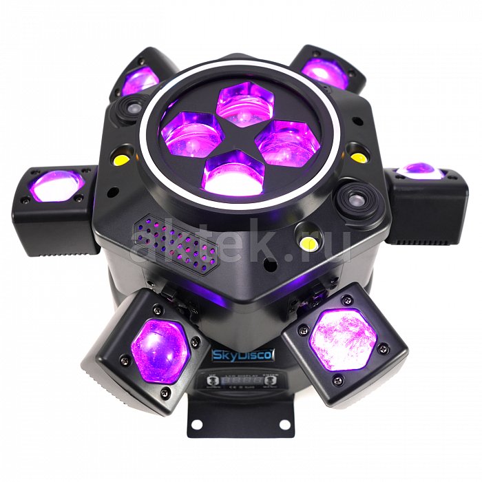 Вращающаяся голова с комбинированным эффектом SkyDisco MH30S 11