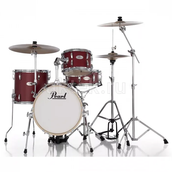 Pearl MT564/C-D747 компактная ударная установка Midtown, 4 барабана 2