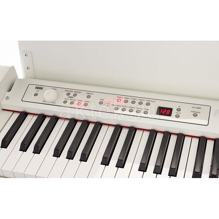 Цифровое фортепиано Korg LP-380 U White 7