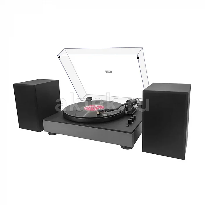 Виниловый проигрыватель MUSIC PUBLIC KINGDOM TT55ATS Black 4