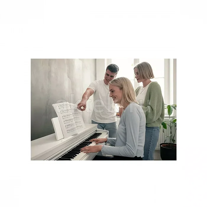 Kawai CN201W цифровое пианино, 88 клавиш, 19 тембров, цифровая обработка 10