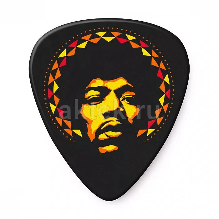 Dunlop JHP16HV Jimi Hendrix Psych Series медиаторы, целлулоид, жесткие 2
