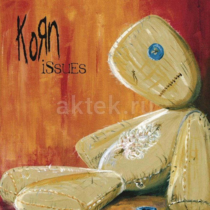 Виниловая пластинка KORN - ISSUES 180 GRAM BLACK VINYL 12"