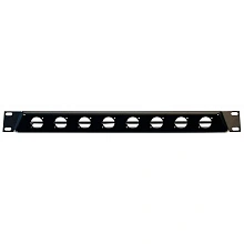 Neutrik NZP1RU-8 Рэковая панель высотой 1U для установки 8 разъемов