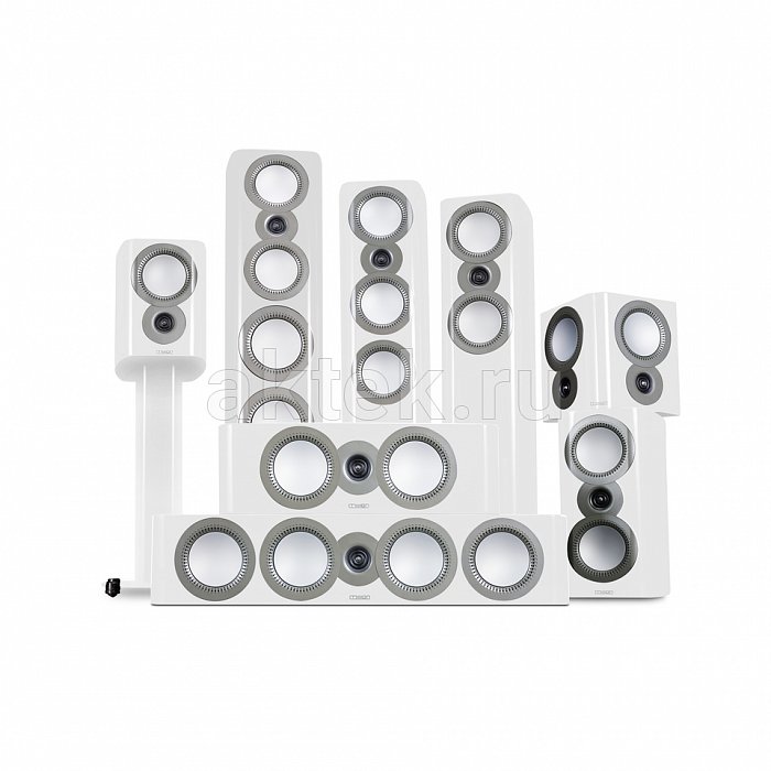 Mission ZX-4 High-Gloss White напольная акустическая система 8