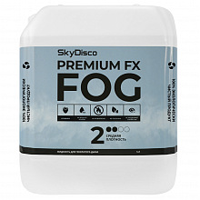 Жидкость для дым-машин SkyDisco Premium FX FOG 2 среднего рассеивания, с ароматом клубники, 5л