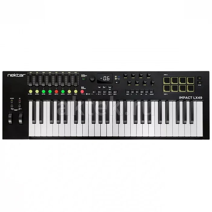 Nektar Impact LX49 mk3 USB MIDI-клавиатура, 49 клавиш