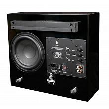 Активный cабвуфер DLS Flatsub Midi satin black 2