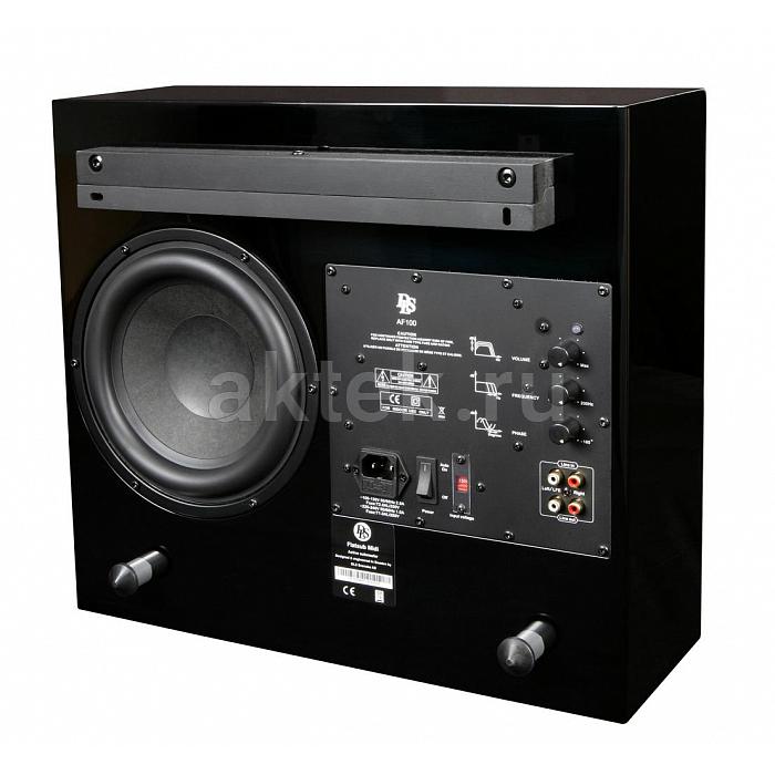 Активный cабвуфер DLS Flatsub Midi satin black 2