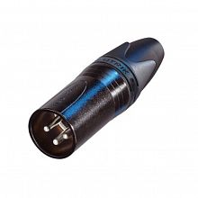 Van den Hul NC3MXX Black разъём XLR «папа», посеребрённый контакт