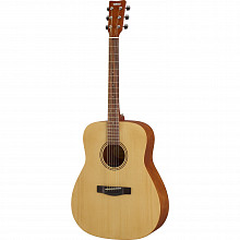Yamaha FX400 NATURAL SATIN электроакустическая гитара со звукоснимателем