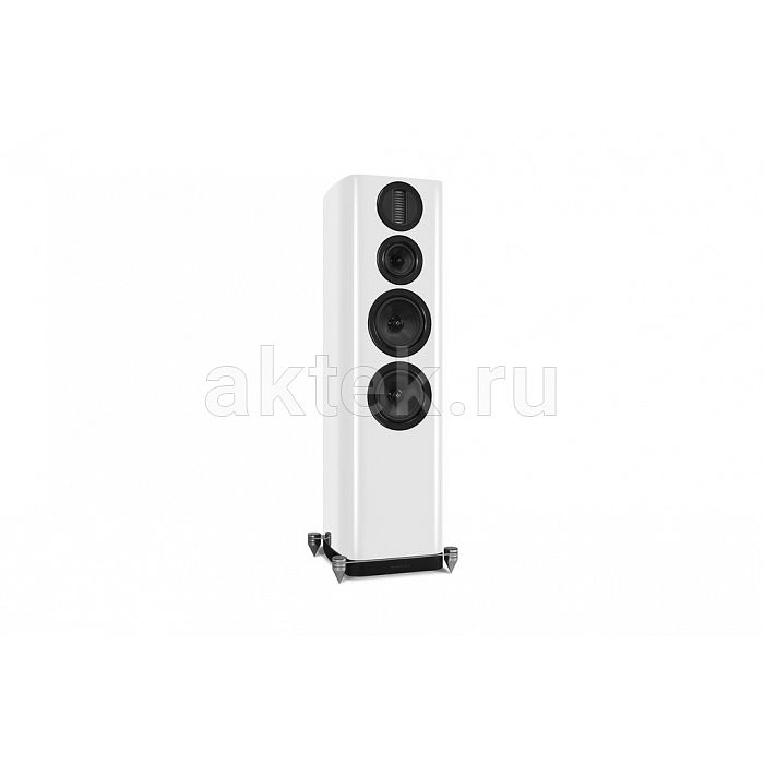 Wharfedale Aura 4 Hi-Gloss White трёхполосная напольная акустика, 2×6,5″ 5
