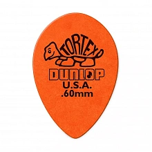 Dunlop 423R060 Tortex Small Teardrop 36Pack медиаторы, 0,6 мм