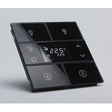 EAE Technology INT-RCT2-1101B0 Black термостат KNX, стекло, для инсталляций