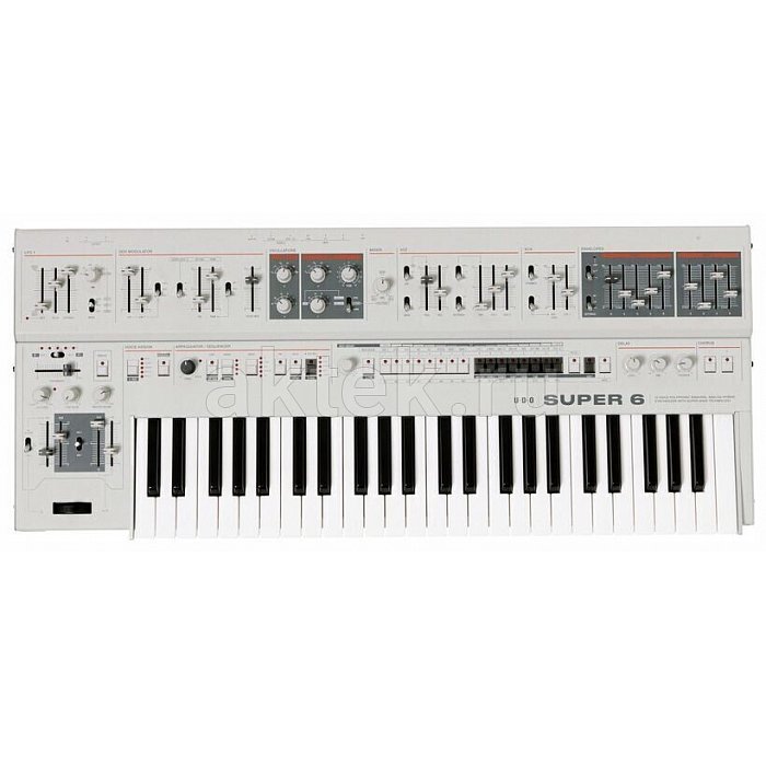 Гибридный синтезатор UDO Audio Super 6 white SE 5