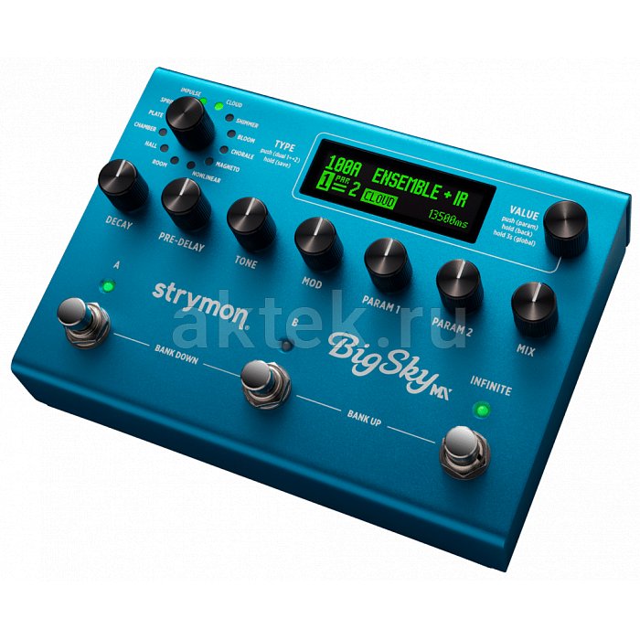 Педаль эффектов реверберации Strymon Big Sky MX 3