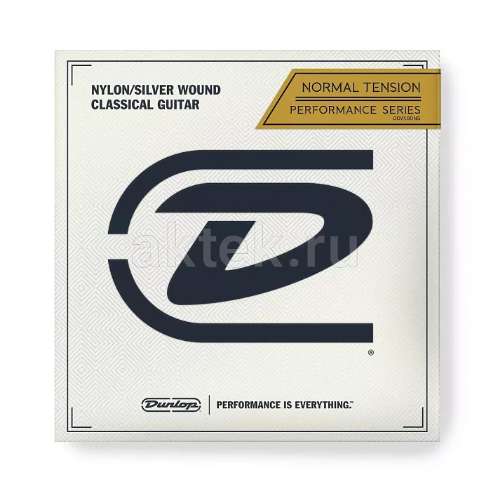 Dunlop DCV100NS Nylon/Silver Performance Series комплект струн, среднее