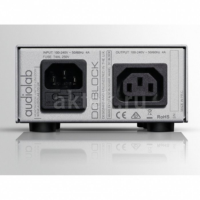 Audiolab DC Block Silver блокиратор постоянной составляющей 2