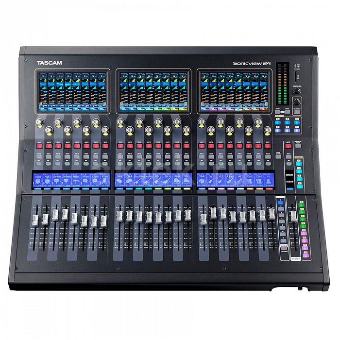 Tascam Sonicview 24 цифровой микшерный пульт, 44 входных канала 4