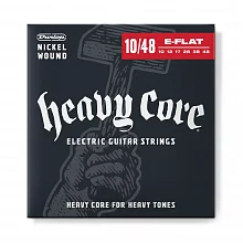 Dunlop DHCN1048 Heavy Core струны для электрогитары, 10-48
