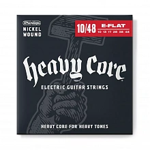 Dunlop DHCN1048 Heavy Core струны для электрогитары, 10-48