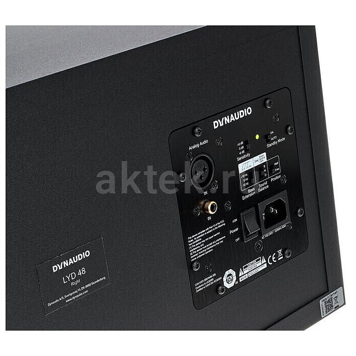 Студийный монитор Dynaudio LYD-48 Black Right 2