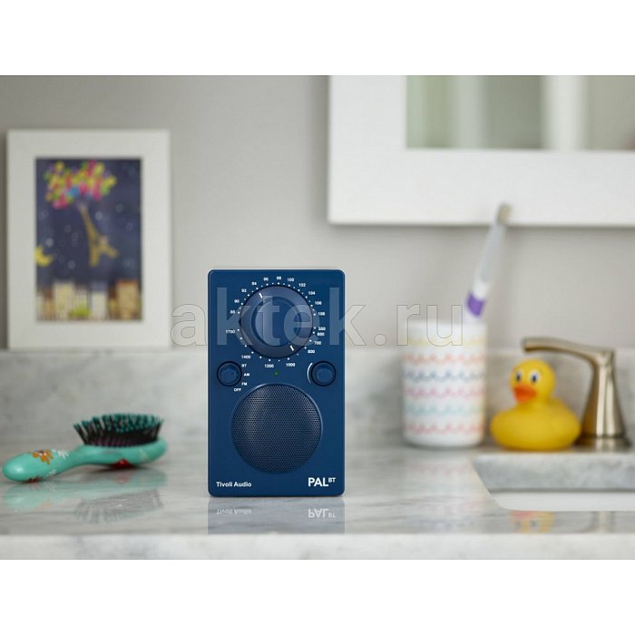 Tivoli PAL BT Blue портативный Bluetooth-радиоприёмник с аккумулятором