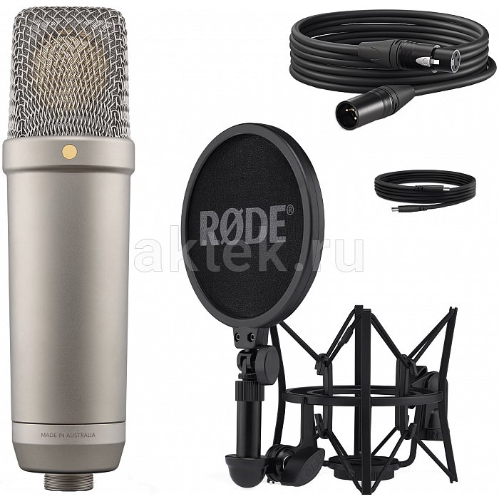 Студийный микрофон Rode NT1 5th Generation Silver 3