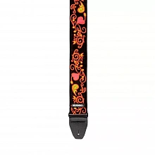 Dunlop JH23 Hendrix Backlight Monterey гитарный ремень 2