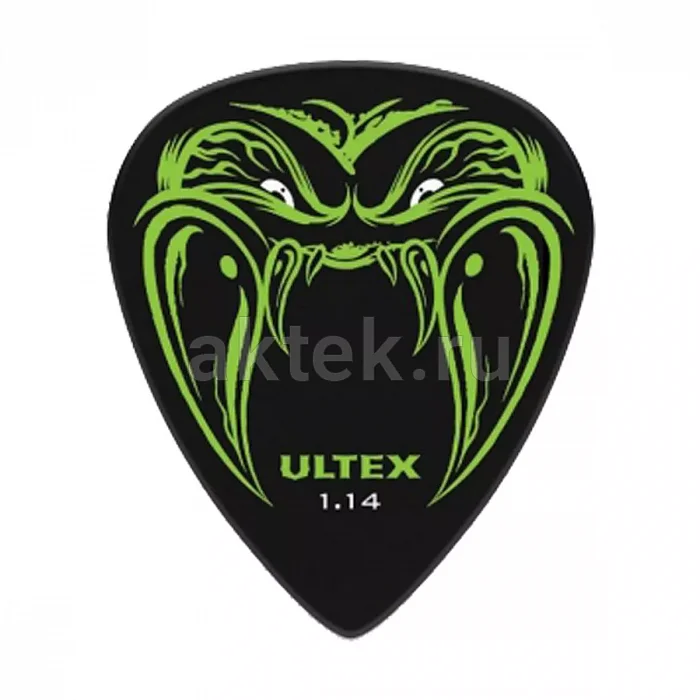 Dunlop PH112R114 Hetfield's Blackfang медиаторы Ultex, 1,14 мм