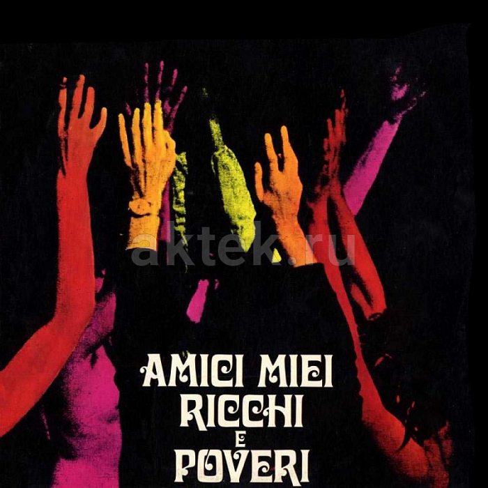 Виниловая пластинка RICCHI E POVERI - AMICI MIEI BLACK VINYL 12"