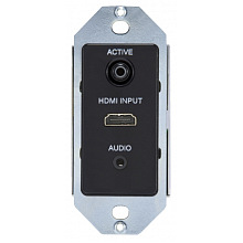 AMX UPX-HDMI+A-DE-B Black настенный HDMI-передатчик Decora с аудио