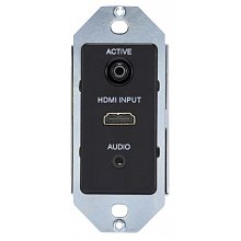 AMX UPX-HDMI+A-DE-B Black настенный HDMI-передатчик Decora с аудио