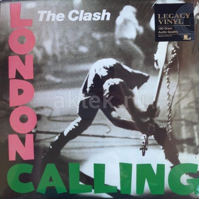 Виниловая пластинка THE CLASH - LONDON CALLING 180 GRAM BLACK VINYL 12"