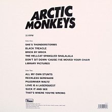 Виниловая пластинка ARCTIC MONKEYS - SUCK IT AND SEE 180 GRAM BLACK VINYL 12" 3