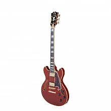 D'Angelico Excel Mini DC Viola полуакустическая гитара 3