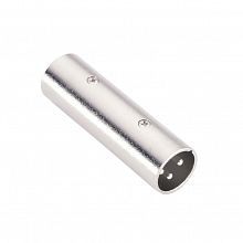 Adam Hall 7861 Silver адаптер XLR-M–XLR-M