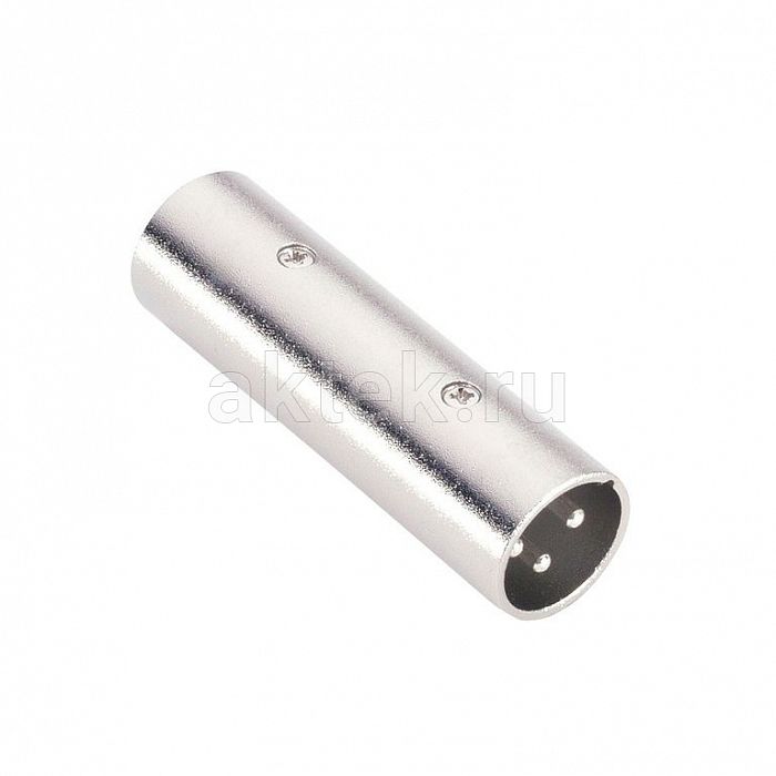 Adam Hall 7861 Silver адаптер XLR-M–XLR-M