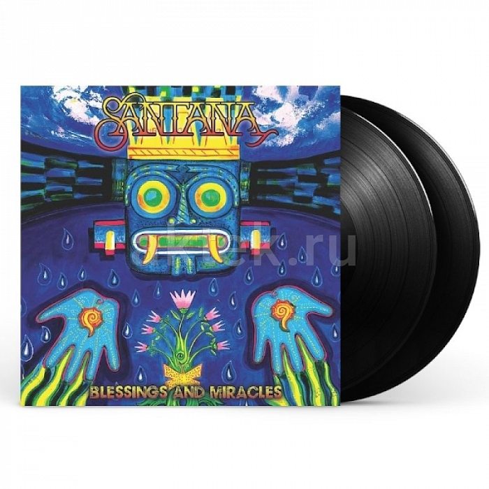 Виниловая пластинка SANTANA - BLESSINGS AND MIRACLES BLACK VINYL 12" 2