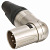 Neutrik NC5MRX разъем XLR угловой male кабельный 5 контактов
